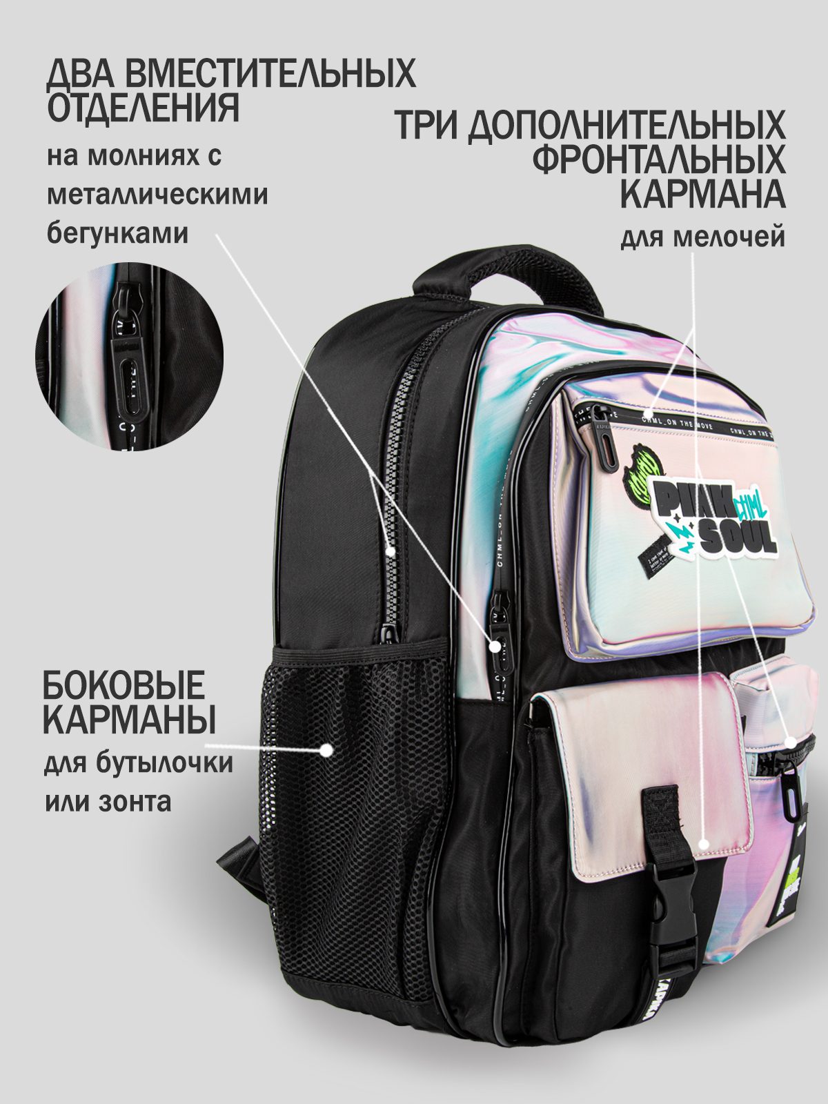 Рюкзак для девочки Kapika BG06-X0