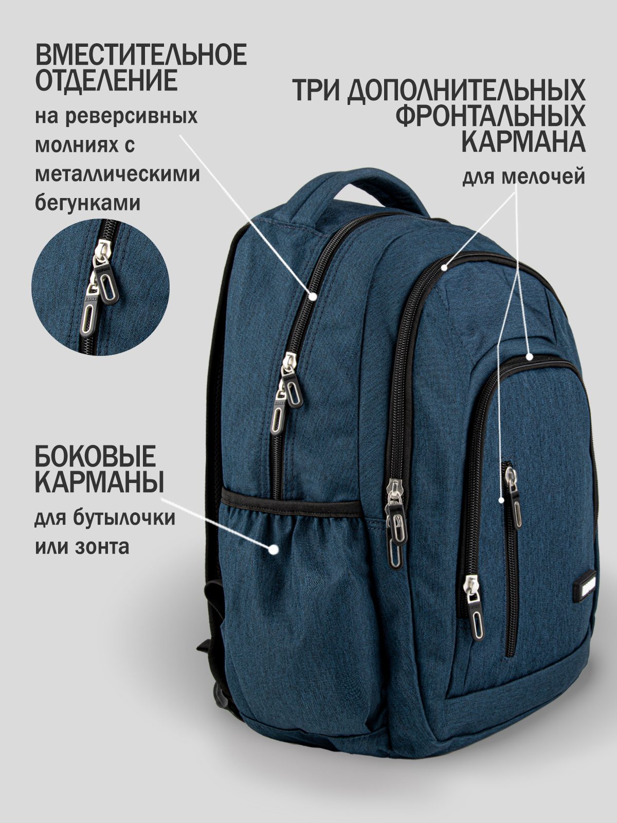 Рюкзак для мальчика Kapika BG13-Z4