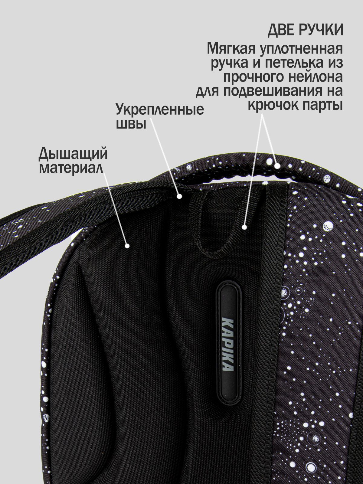 Рюкзак для мальчика Kapika BG25-99