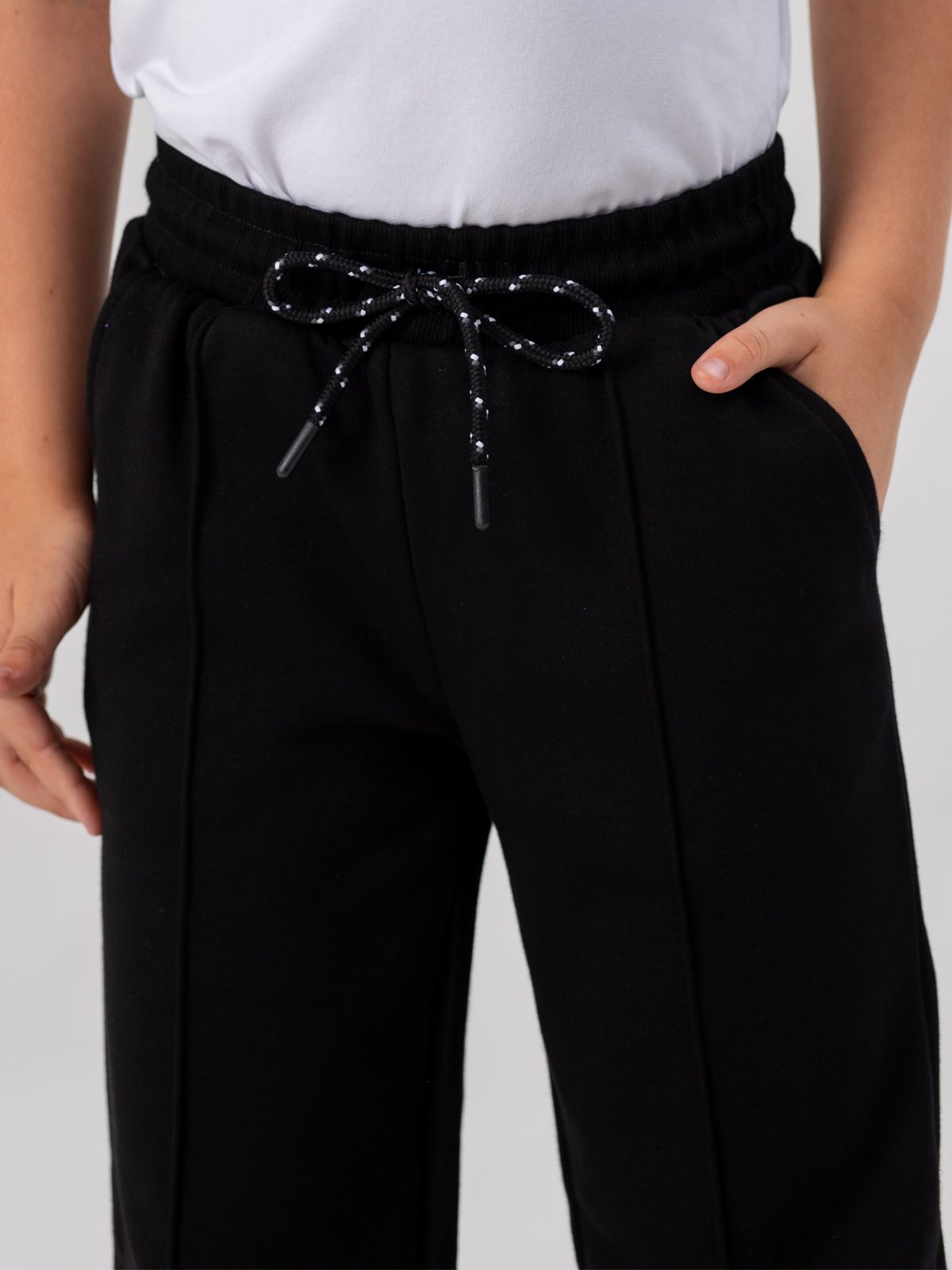 Брюки трикотажные для девочки Kapika GBP02J-99