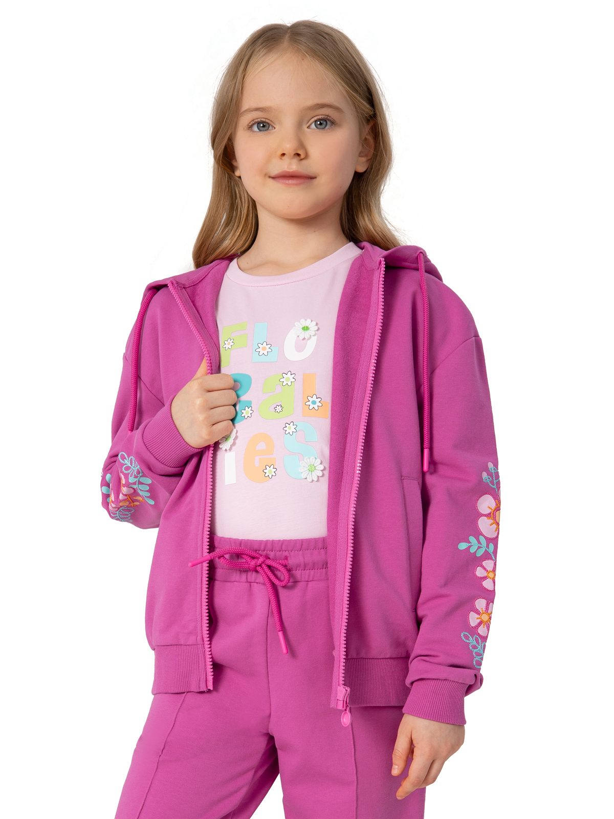 Толстовка для девочки Kapika NKGCJ02-X1