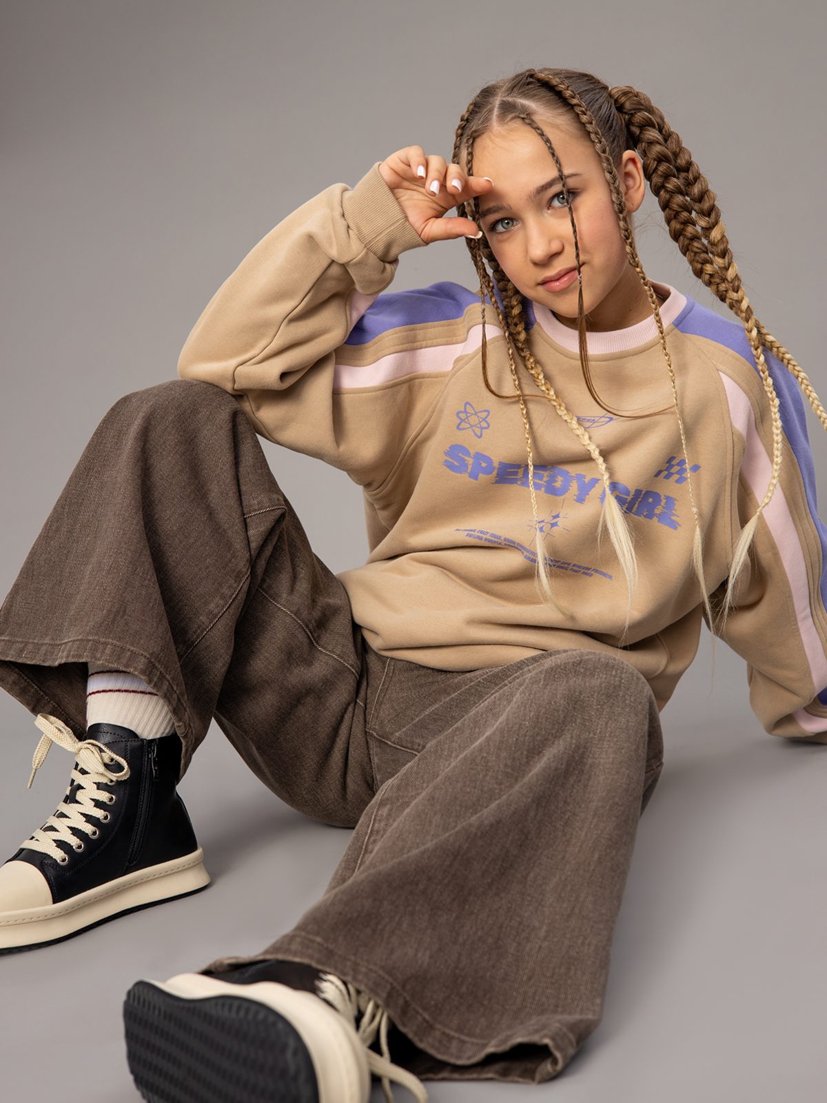 Свитшот для девочки Kapika OJGCJ15-T1