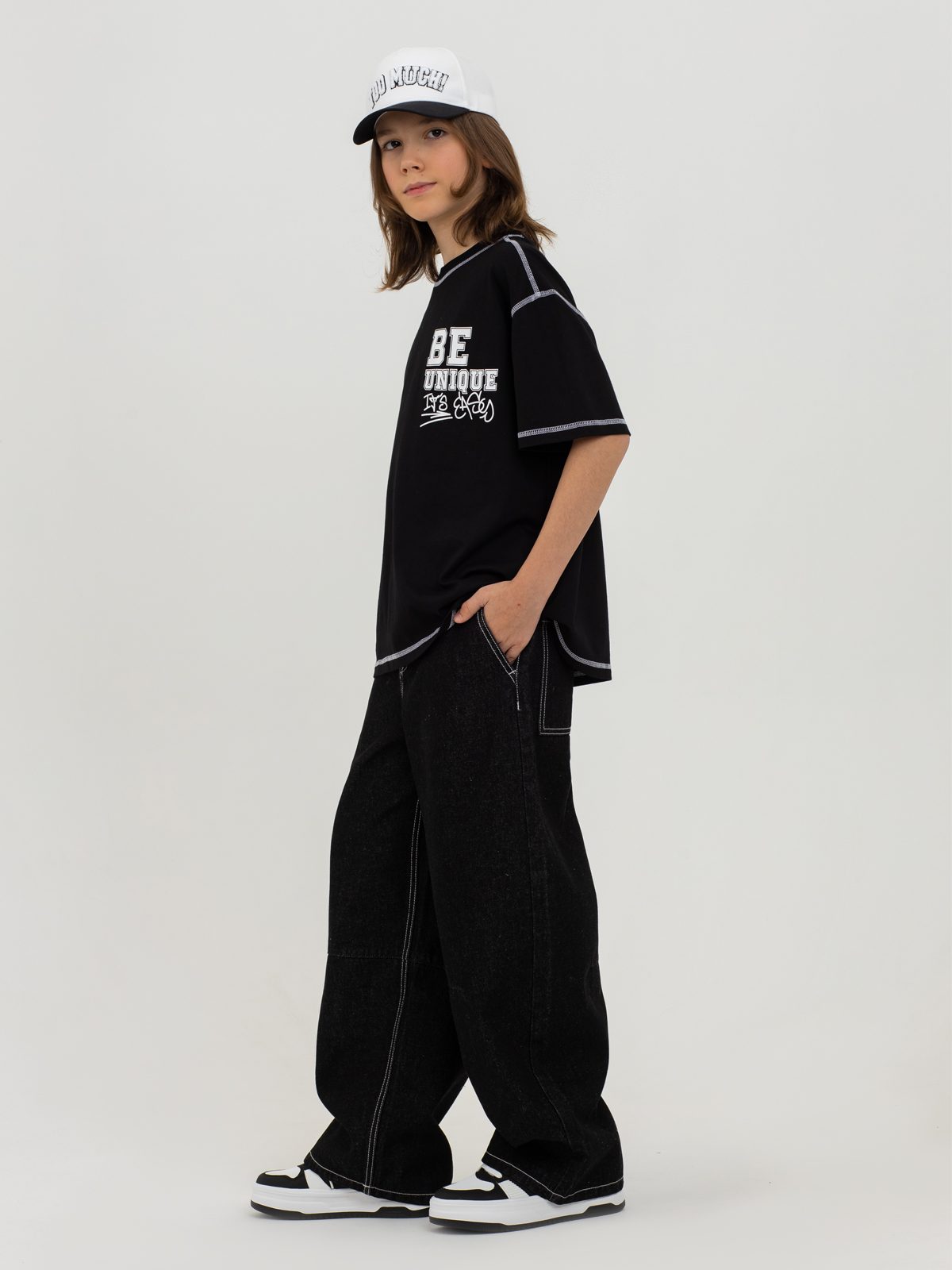 Брюки джинсовые для мальчика Kapika PJBCP08-99