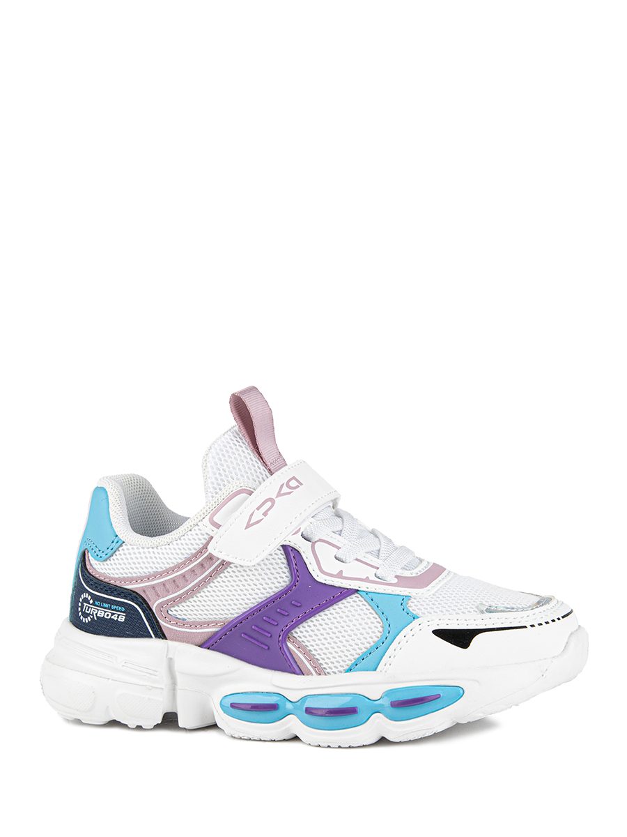 72967-2 полуботинки для активного отдыха (белый-голубой)